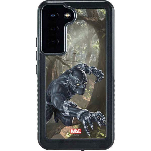 Marvel Black Panther In the Jungle Galaxy S24 Plus Waterproof Case